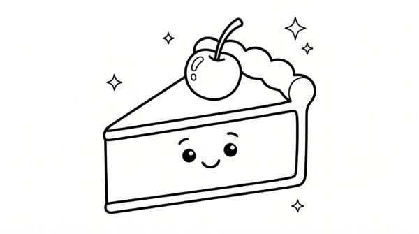 Ice Cream & Desserts Coloring Book – Fun Printable Coloring Pages for Kids